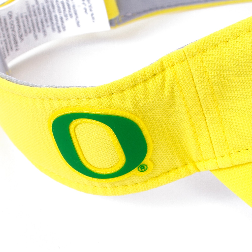 Classic Oregon O, Nike, Yellow, Visor, Performance/Dri-FIT, Accessories, Unisex, Sideline, Tonal, Ace, Practice, 882719